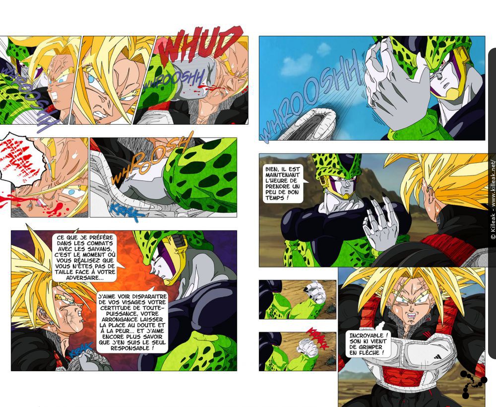 Fan art Dragon Ball Z Trunks vs Cell / Page 3 / Autres contenus