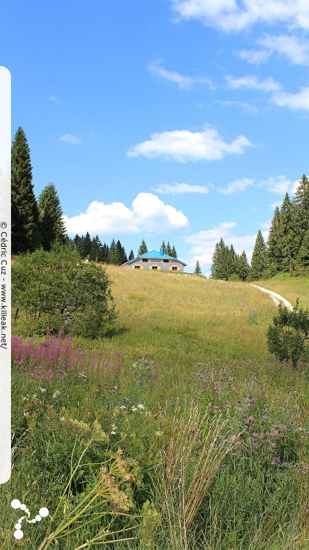 « Après-midi d'Été dans le Jura - Maison à l'orée du Bois du Massacre » – mots associés : jura, photo