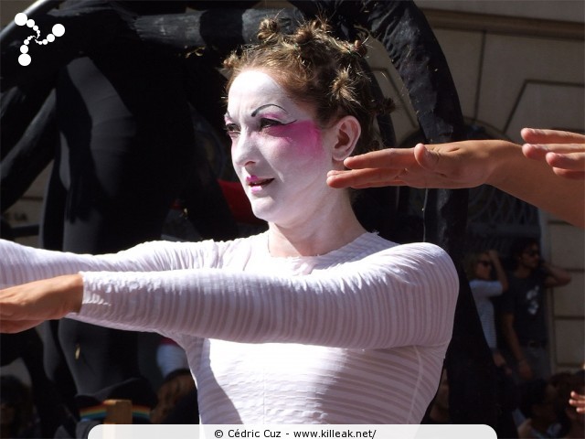 « La Vie en Rose - Défilé de la Biennale de la Danse de Lyon, édition 2010 » — La Vie en Rose - Défilé de la Biennale de la Danse de Lyon, édition 2010, le dim. 12 septembre 2010, à Lyon, entre les places des Terreaux et Bellecour, via la Rue de la République. — mots associés : biennale, danse, défilé, lyon