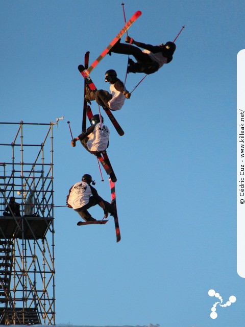 Sosh Big Air 2016 Annecy - le ven. 30 septembre et sam. 01 octobre 2016, Annecy, Haute-Savoie. — « Sosh Big Air 2016 Annecy » — Compétition internationale de ski freestyle sur un big air urbain. — mots associés : big air, freestyle, ski
