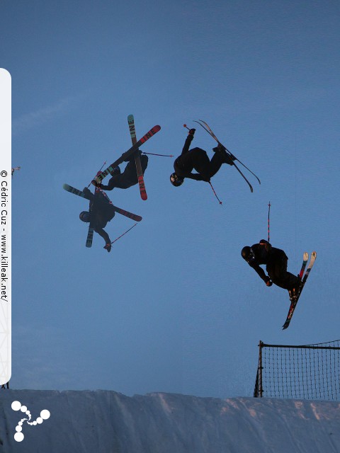 Sosh Big Air 2016 Annecy - le ven. 30 septembre et sam. 01 octobre 2016, Annecy, Haute-Savoie. — « Sosh Big Air 2016 Annecy » — Compétition internationale de ski freestyle sur un big air urbain. — mots associés : big air, freestyle, ski