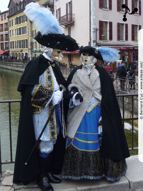 Carnaval Vénitien d'Annecy, édition 2013 - les sam. 23 et dim. 24 février 2013, Annecy. – « Carnaval Vénitien d'Annecy, édition 2013 » – mots associés : carnaval, carnaval vénitien