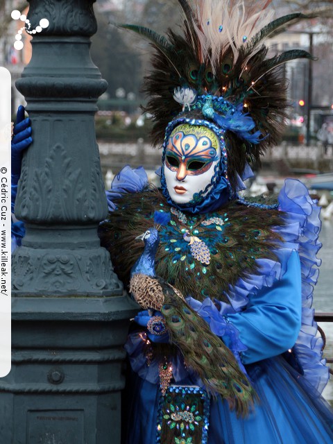 Carnaval vénitien, édition 2017 - les ven. 23, sam. 24 et dim. 25 février 2018, Annecy, Haute-Savoie. – « Carnaval Vénitien d'Annecy, édition 2018 » – mots associés : carnaval vénitien