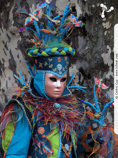 Carnaval vénitien, édition 2017 - les ven. 23, sam. 24 et dim. 25 février 2018, Annecy, Haute-Savoie. – « Carnaval Vénitien d'Annecy, édition 2018 » – mots associés : carnaval vénitien