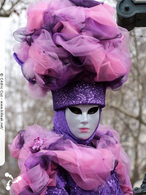 Carnaval vénitien, édition 2017 - les ven. 23, sam. 24 et dim. 25 février 2018, Annecy, Haute-Savoie. – « Carnaval Vénitien d'Annecy, édition 2018 » – mots associés : carnaval vénitien