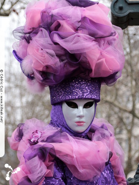 Carnaval vénitien, édition 2017 - les ven. 23, sam. 24 et dim. 25 février 2018, Annecy, Haute-Savoie. — « Carnaval Vénitien d'Annecy, édition 2018 » — mots associés : carnaval vénitien