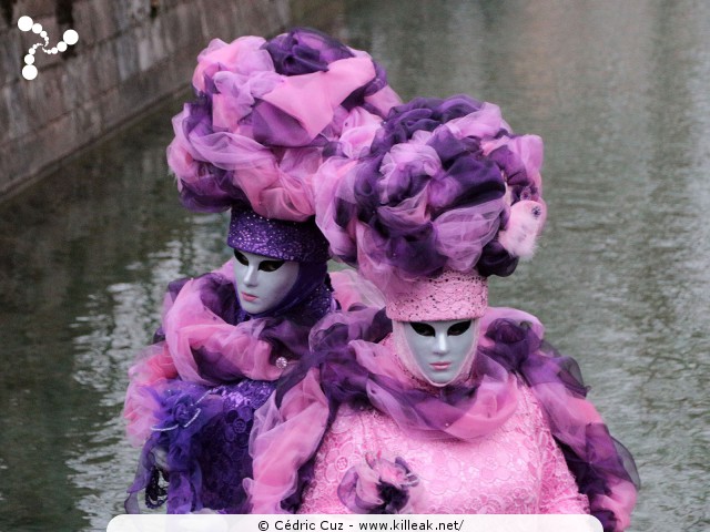 Carnaval vénitien, édition 2017 - les ven. 23, sam. 24 et dim. 25 février 2018, Annecy, Haute-Savoie. – « Carnaval Vénitien d'Annecy, édition 2018 » – mots associés : carnaval vénitien