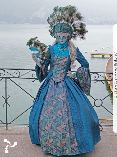 Carnaval vénitien, édition 2017 - les ven. 23, sam. 24 et dim. 25 février 2018, Annecy, Haute-Savoie. — « Carnaval Vénitien d'Annecy, édition 2018 » — mots associés : carnaval vénitien