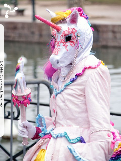 Carnaval vénitien, édition 2017 - les ven. 23, sam. 24 et dim. 25 février 2018, Annecy, Haute-Savoie. – « Carnaval Vénitien d'Annecy, édition 2018 » – mots associés : carnaval vénitien