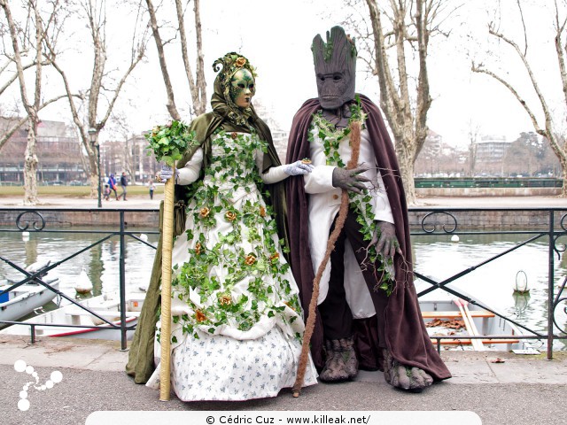 Carnaval vénitien, édition 2017 - les ven. 23, sam. 24 et dim. 25 février 2018, Annecy, Haute-Savoie. – « Carnaval Vénitien d'Annecy, édition 2018 » – mots associés : carnaval vénitien