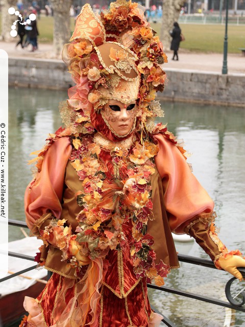 Carnaval vénitien, édition 2017 - les ven. 23, sam. 24 et dim. 25 février 2018, Annecy, Haute-Savoie. – « Carnaval Vénitien d'Annecy, édition 2018 » – mots associés : carnaval vénitien