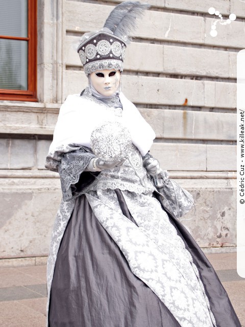 Carnaval vénitien, édition 2017 - les ven. 23, sam. 24 et dim. 25 février 2018, Annecy, Haute-Savoie. – « Carnaval Vénitien d'Annecy, édition 2018 » – mots associés : carnaval vénitien
