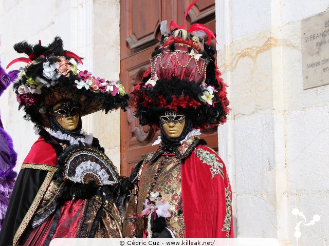 Carnaval vénitien, édition 2017 - les ven. 23, sam. 24 et dim. 25 février 2018, Annecy, Haute-Savoie. – « Carnaval Vénitien d'Annecy, édition 2018 » – mots associés : carnaval vénitien