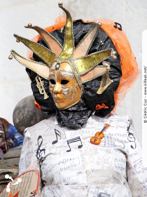 Carnaval vénitien, édition 2017 - les ven. 23, sam. 24 et dim. 25 février 2018, Annecy, Haute-Savoie. – « Carnaval Vénitien d'Annecy, édition 2018 » – mots associés : carnaval vénitien