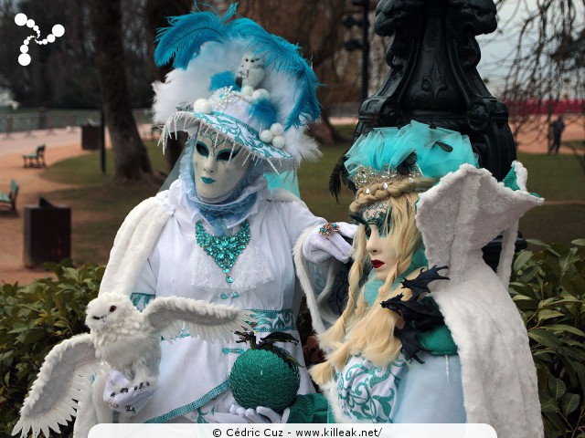 Carnaval vénitien, édition 2017 - les ven. 23, sam. 24 et dim. 25 février 2018, Annecy, Haute-Savoie. – « Carnaval Vénitien d'Annecy, édition 2018 » – mots associés : carnaval vénitien