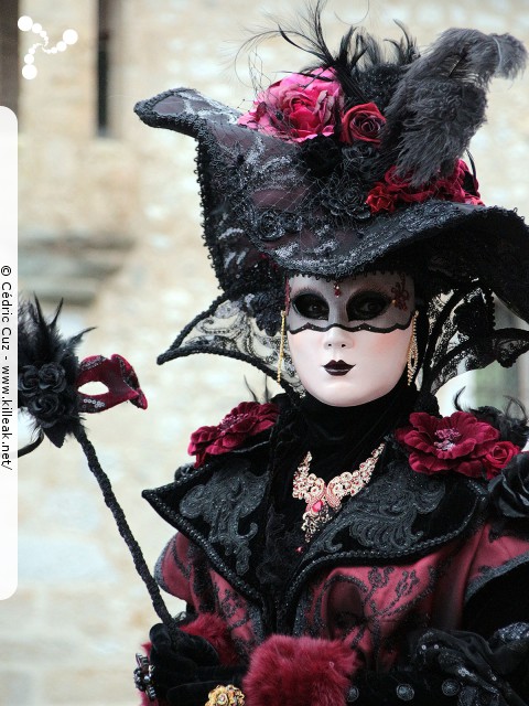Carnaval vénitien, édition 2017 - les ven. 23, sam. 24 et dim. 25 février 2018, Annecy, Haute-Savoie. – « Carnaval Vénitien d'Annecy, édition 2018 » – mots associés : carnaval vénitien