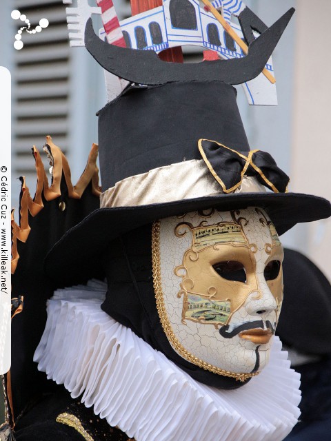 Carnaval vénitien, édition 2017 - les ven. 23, sam. 24 et dim. 25 février 2018, Annecy, Haute-Savoie. – « Carnaval Vénitien d'Annecy, édition 2018 » – mots associés : carnaval vénitien