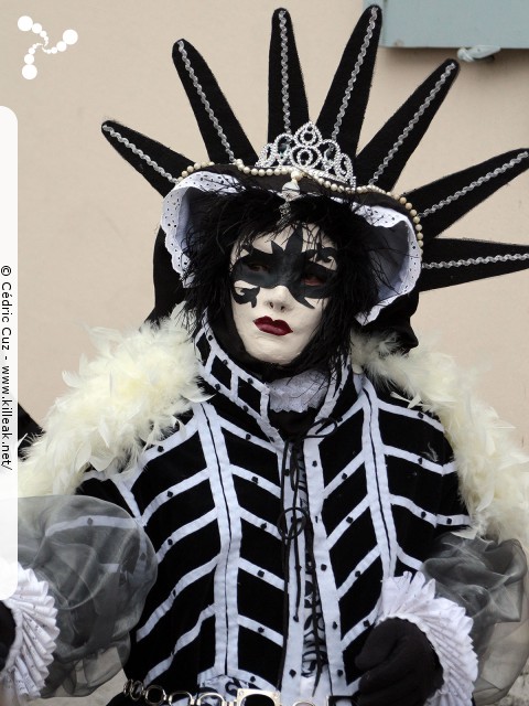 Carnaval vénitien, édition 2017 - les ven. 23, sam. 24 et dim. 25 février 2018, Annecy, Haute-Savoie. — « Carnaval Vénitien d'Annecy, édition 2018 » — mots associés : carnaval vénitien