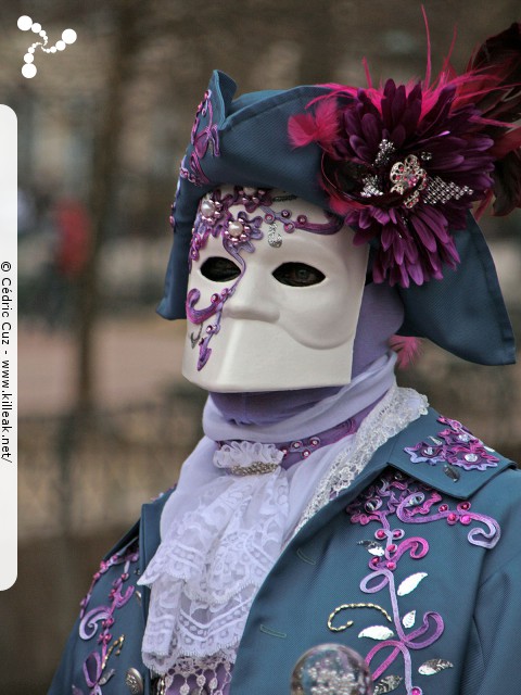 Carnaval vénitien, édition 2017 - les ven. 23, sam. 24 et dim. 25 février 2018, Annecy, Haute-Savoie. — « Carnaval Vénitien d'Annecy, édition 2018 » — mots associés : carnaval vénitien