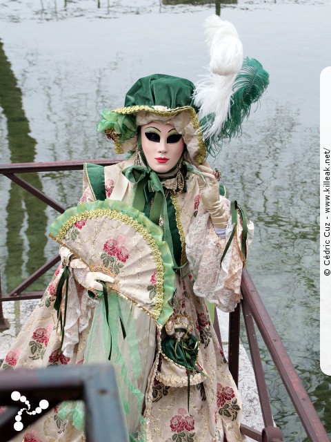 Carnaval vénitien, édition 2017 - les ven. 23, sam. 24 et dim. 25 février 2018, Annecy, Haute-Savoie. — « Carnaval Vénitien d'Annecy, édition 2018 » — mots associés : carnaval vénitien