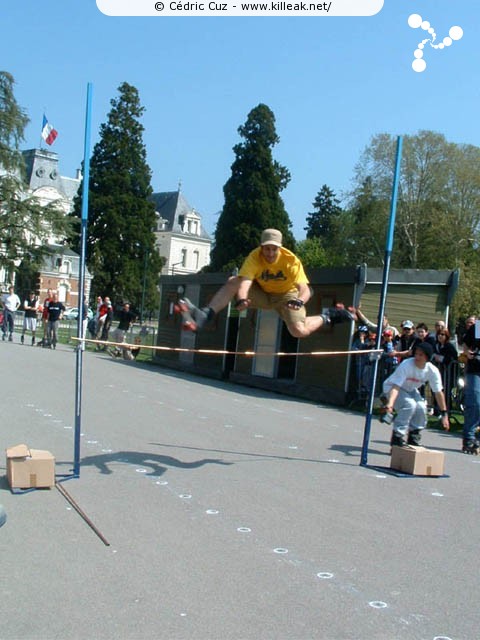 Coupe de France et Open International de Roller Acrobatique - les sam. 15 et dim. 16 mai 2004, Annecy - le Pâquier. – « Coupe de France et Open International de Roller Acrobatique » –