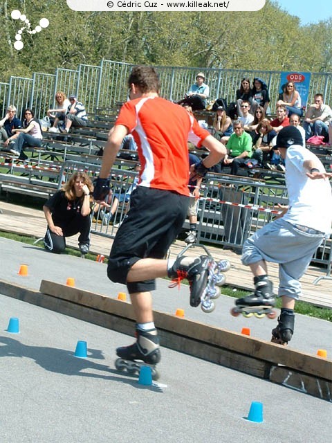 Coupe de France et Open International de Roller Acrobatique - les sam. 15 et dim. 16 mai 2004, Annecy - le Pâquier. – « Coupe de France et Open International de Roller Acrobatique » –