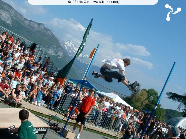 Coupe de France et Open International de Roller Acrobatique - les sam. 15 et dim. 16 mai 2004, Annecy - le Pâquier. – « Coupe de France et Open International de Roller Acrobatique » –