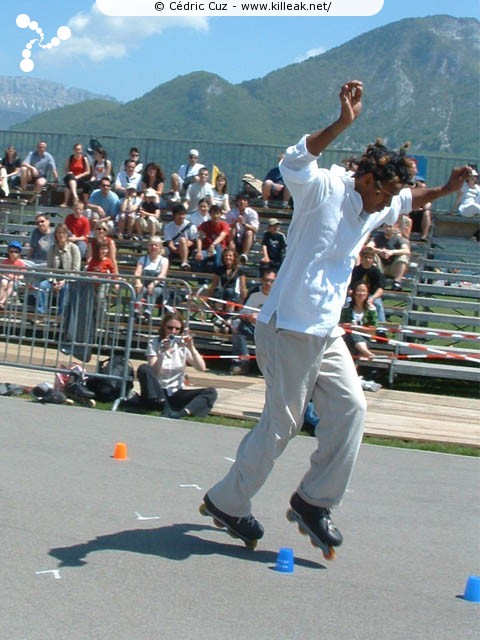 Coupe de France et Open International de Roller Acrobatique - les sam. 15 et dim. 16 mai 2004, Annecy - le Pâquier. – « Coupe de France et Open International de Roller Acrobatique » –
