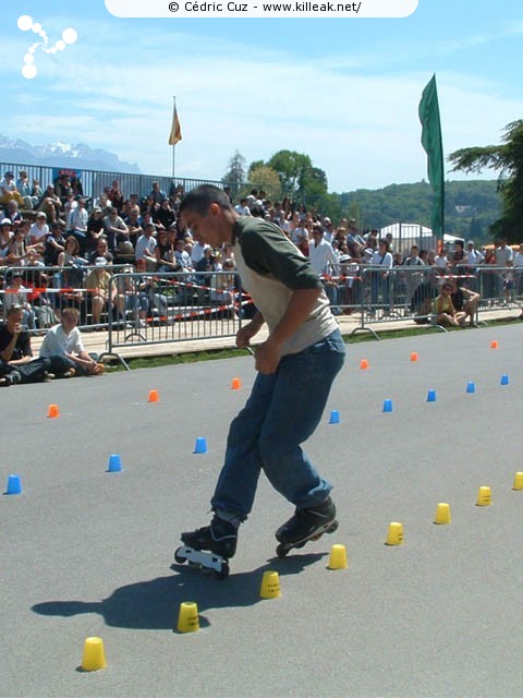Coupe de France et Open International de Roller Acrobatique - les sam. 15 et dim. 16 mai 2004, Annecy - le Pâquier. – « Coupe de France et Open International de Roller Acrobatique » –