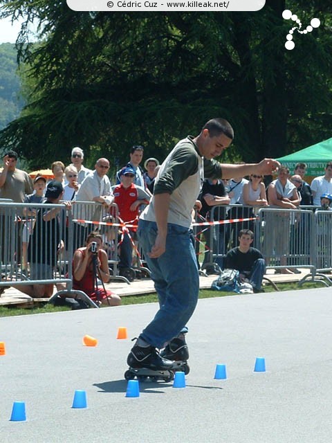 Coupe de France et Open International de Roller Acrobatique - les sam. 15 et dim. 16 mai 2004, Annecy - le Pâquier. – « Coupe de France et Open International de Roller Acrobatique » –