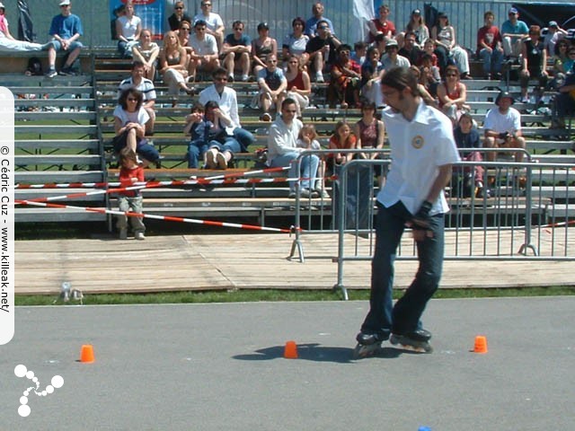 Coupe de France et Open International de Roller Acrobatique - les sam. 15 et dim. 16 mai 2004, Annecy - le Pâquier. – « Coupe de France et Open International de Roller Acrobatique » –