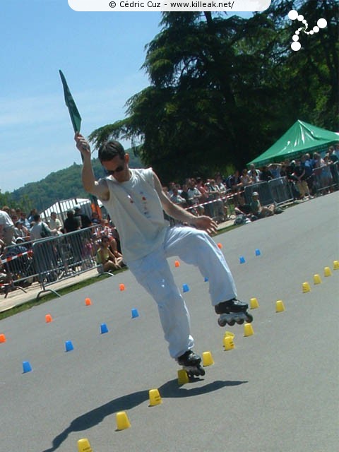 Coupe de France et Open International de Roller Acrobatique - les sam. 15 et dim. 16 mai 2004, Annecy - le Pâquier. – « Coupe de France et Open International de Roller Acrobatique » –