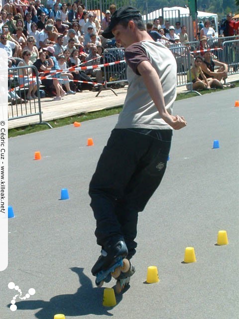 Coupe de France et Open International de Roller Acrobatique - les sam. 15 et dim. 16 mai 2004, Annecy - le Pâquier. – « Coupe de France et Open International de Roller Acrobatique » –