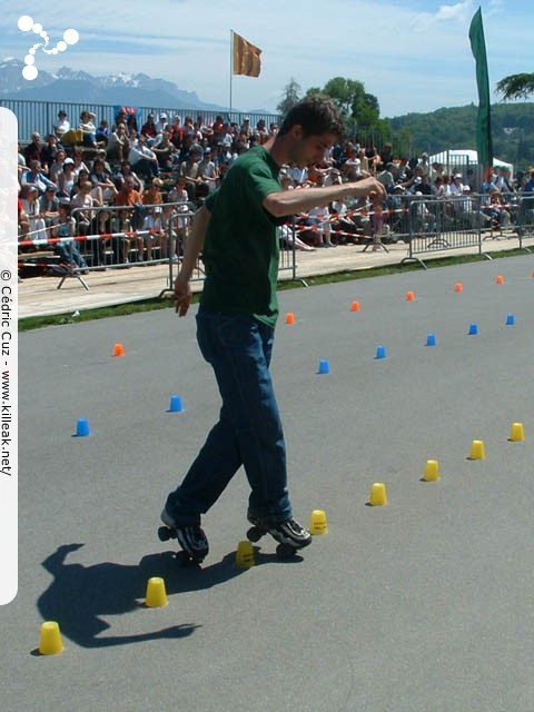 Coupe de France et Open International de Roller Acrobatique - les sam. 15 et dim. 16 mai 2004, Annecy - le Pâquier. – « Coupe de France et Open International de Roller Acrobatique » –
