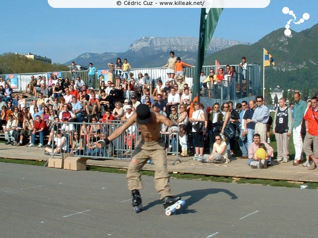 Coupe de France et Open International de Roller Acrobatique - les sam. 15 et dim. 16 mai 2004, Annecy - le Pâquier. – « Coupe de France et Open International de Roller Acrobatique » –