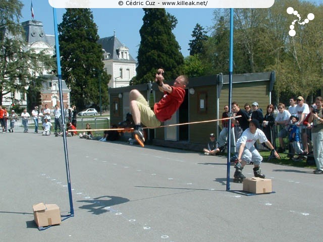 Coupe de France et Open International de Roller Acrobatique - les sam. 15 et dim. 16 mai 2004, Annecy - le Pâquier. – « Coupe de France et Open International de Roller Acrobatique » –