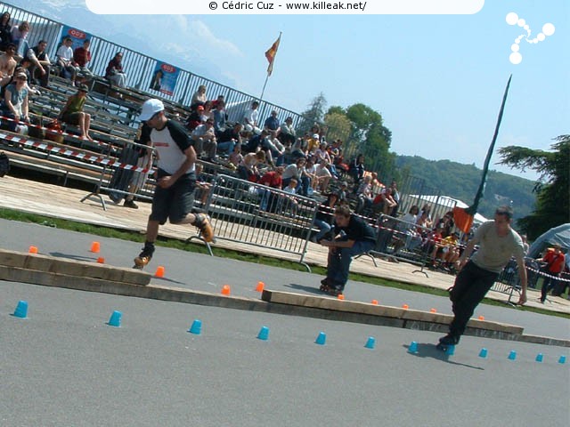 Coupe de France et Open International de Roller Acrobatique - les sam. 15 et dim. 16 mai 2004, Annecy - le Pâquier. – « Coupe de France et Open International de Roller Acrobatique » –