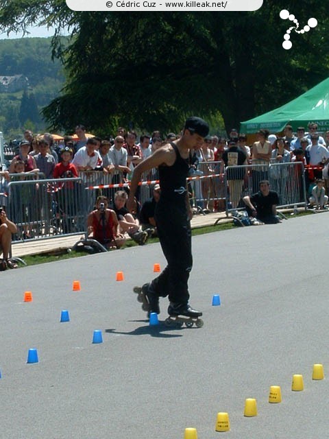 Coupe de France et Open International de Roller Acrobatique - les sam. 15 et dim. 16 mai 2004, Annecy - le Pâquier. – « Coupe de France et Open International de Roller Acrobatique » –