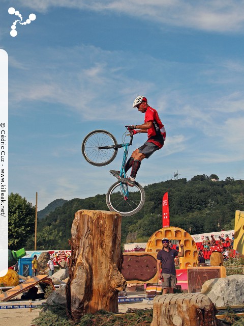 Coupe du Monde 2017 de VTT Trial, 4e manche - les sam. 26 et dim. 27 août 2017, Albertville, Savoie – « Coupe du Monde 2017 de VTT Trial, 4e manche à Albertville » – Coupe du Monde 2017 de VTT Trial, 4e manche, Albertville, Savoie, France – mots associés : albertville, coupe du monde, trial