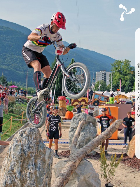 Coupe du Monde 2017 de VTT Trial, 4e manche - les sam. 26 et dim. 27 août 2017, Albertville, Savoie – « Coupe du Monde 2017 de VTT Trial, 4e manche à Albertville » – Coupe du Monde 2017 de VTT Trial, 4e manche, Albertville, Savoie, France – mots associés : albertville, coupe du monde, trial