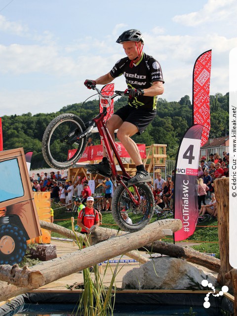 Coupe du Monde 2017 de VTT Trial, 4e manche - les sam. 26 et dim. 27 août 2017, Albertville, Savoie – « Coupe du Monde 2017 de VTT Trial, 4e manche à Albertville » – Coupe du Monde 2017 de VTT Trial, 4e manche, Albertville, Savoie, France – mots associés : albertville, coupe du monde, trial