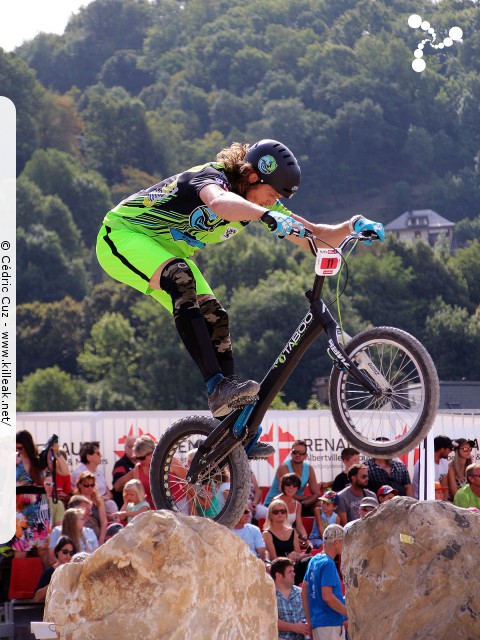 Coupe du Monde 2017 de VTT Trial, 4e manche - les sam. 26 et dim. 27 août 2017, Albertville, Savoie – « Coupe du Monde 2017 de VTT Trial, 4e manche à Albertville » – Coupe du Monde 2017 de VTT Trial, 4e manche, Albertville, Savoie, France – mots associés : albertville, coupe du monde, koekoek, trial