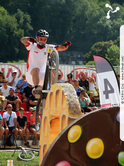 Coupe du Monde 2017 de VTT Trial, 4e manche - les sam. 26 et dim. 27 août 2017, Albertville, Savoie – « Coupe du Monde 2017 de VTT Trial, 4e manche à Albertville » – Coupe du Monde 2017 de VTT Trial, 4e manche, Albertville, Savoie, France – mots associés : albertville, coupe du monde, trial