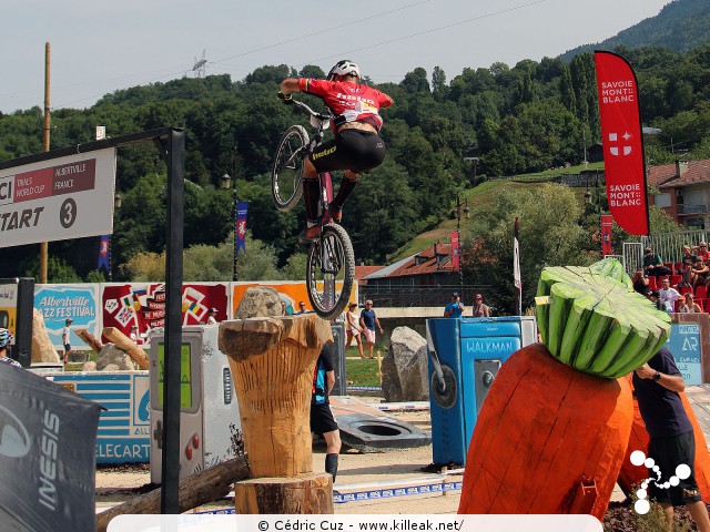 Coupe du Monde 2017 de VTT Trial, 4e manche - les sam. 26 et dim. 27 août 2017, Albertville, Savoie – « Coupe du Monde 2017 de VTT Trial, 4e manche à Albertville » – Coupe du Monde 2017 de VTT Trial, 4e manche, Albertville, Savoie, France – mots associés : albertville, coupe du monde, trial
