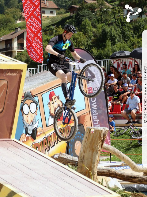 Coupe du Monde 2017 de VTT Trial, 4e manche - les sam. 26 et dim. 27 août 2017, Albertville, Savoie – « Coupe du Monde 2017 de VTT Trial, 4e manche à Albertville » – Coupe du Monde 2017 de VTT Trial, 4e manche, Albertville, Savoie, France – mots associés : albertville, coupe du monde, trial