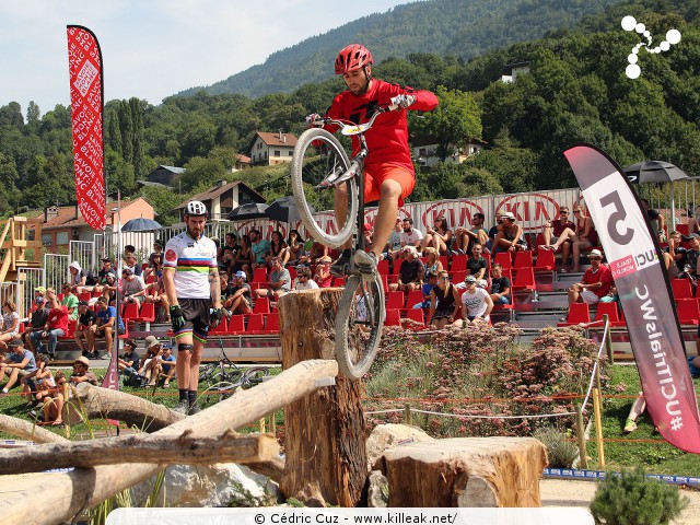 Coupe du Monde 2017 de VTT Trial, 4e manche - les sam. 26 et dim. 27 août 2017, Albertville, Savoie – « Coupe du Monde 2017 de VTT Trial, 4e manche à Albertville » – Coupe du Monde 2017 de VTT Trial, 4e manche, Albertville, Savoie, France – mots associés : albertville, coupe du monde, trial