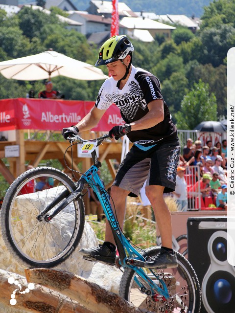Coupe du Monde 2017 de VTT Trial, 4e manche - les sam. 26 et dim. 27 août 2017, Albertville, Savoie – « Coupe du Monde 2017 de VTT Trial, 4e manche à Albertville » – Coupe du Monde 2017 de VTT Trial, 4e manche, Albertville, Savoie, France – mots associés : albertville, coupe du monde, trial