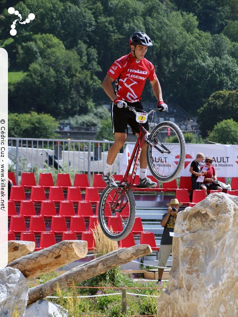 Coupe du Monde 2017 de VTT Trial, 4e manche - les sam. 26 et dim. 27 août 2017, Albertville, Savoie – « Coupe du Monde 2017 de VTT Trial, 4e manche à Albertville » – Coupe du Monde 2017 de VTT Trial, 4e manche, Albertville, Savoie, France – mots associés : albertville, coupe du monde, trial