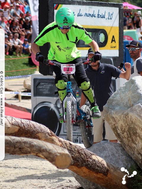 Coupe du Monde 2017 de VTT Trial, 4e manche - les sam. 26 et dim. 27 août 2017, Albertville, Savoie – « Coupe du Monde 2017 de VTT Trial, 4e manche à Albertville » – Coupe du Monde 2017 de VTT Trial, 4e manche, Albertville, Savoie, France – mots associés : albertville, coupe du monde, trial