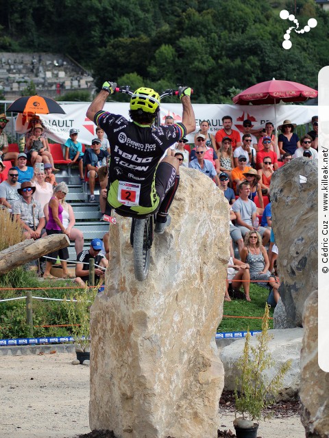 Coupe du Monde 2017 de VTT Trial, 4e manche - les sam. 26 et dim. 27 août 2017, Albertville, Savoie – « Coupe du Monde 2017 de VTT Trial, 4e manche à Albertville » – Coupe du Monde 2017 de VTT Trial, 4e manche, Albertville, Savoie, France – mots associés : albertville, coupe du monde, trial